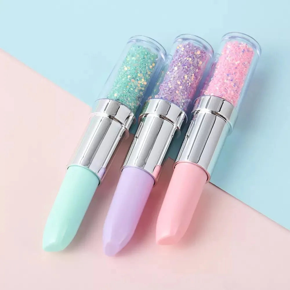 Diamond painting drill pen set in pink, purple, and green colours for 5D diamond art and cross stitch embroidery.