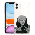 Van Gogh style oil painting design on a black TPU iPhone case for Apple iPhone models.