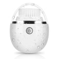 White wireless ultrasonic pore cleaner facial cleansing instrument for ladies and general skin types