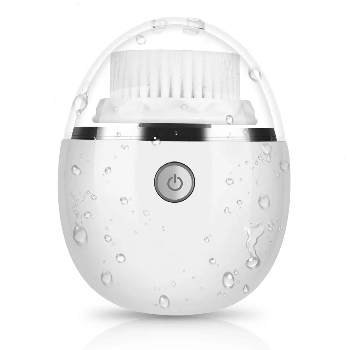White wireless ultrasonic pore cleaner facial cleansing instrument for ladies and general skin types