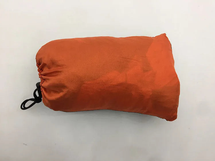Automatic quick-opening mosquito net hammock with tree belt and carabiner in Army Green Orange or Black Orange