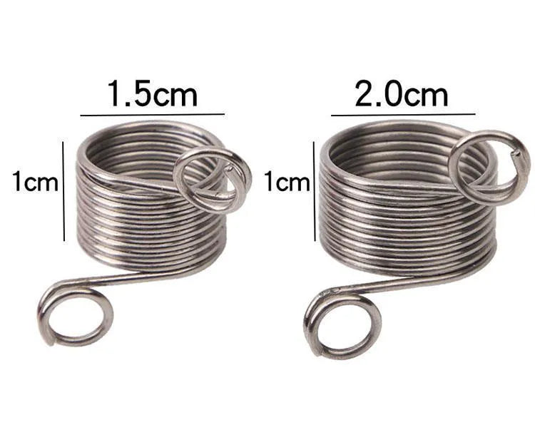 Knitting gadgets wire guide accessories in large 2cm and small 1.5cm sizes for yarn management