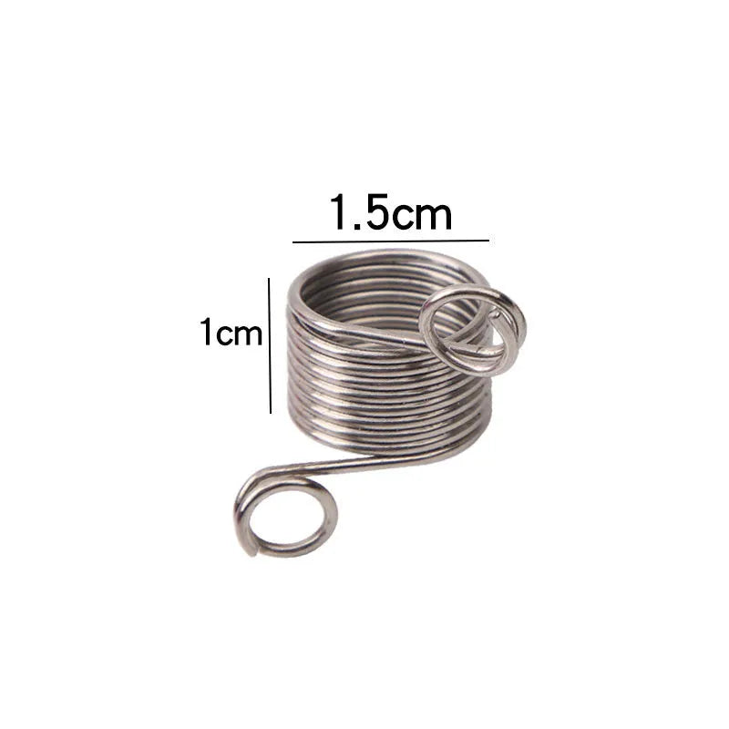 Knitting gadgets wire guide accessories in large 2cm and small 1.5cm sizes for yarn management