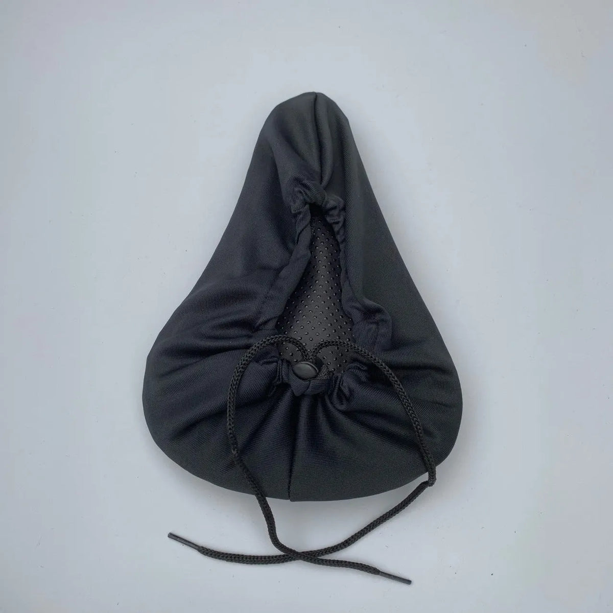 Bicycle cushion cover in non-slip fabric with aviation cushion cotton, 28cm x 18cm, shown in red, blue, or black