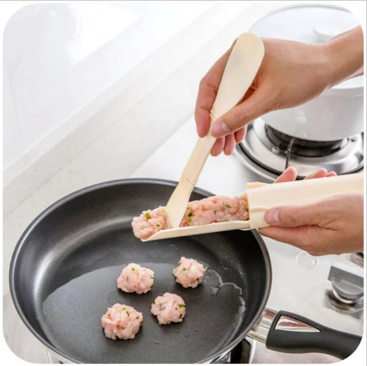 Meatball maker kitchen gadget for shaping meatballs and fishballs with custom LOGO option
