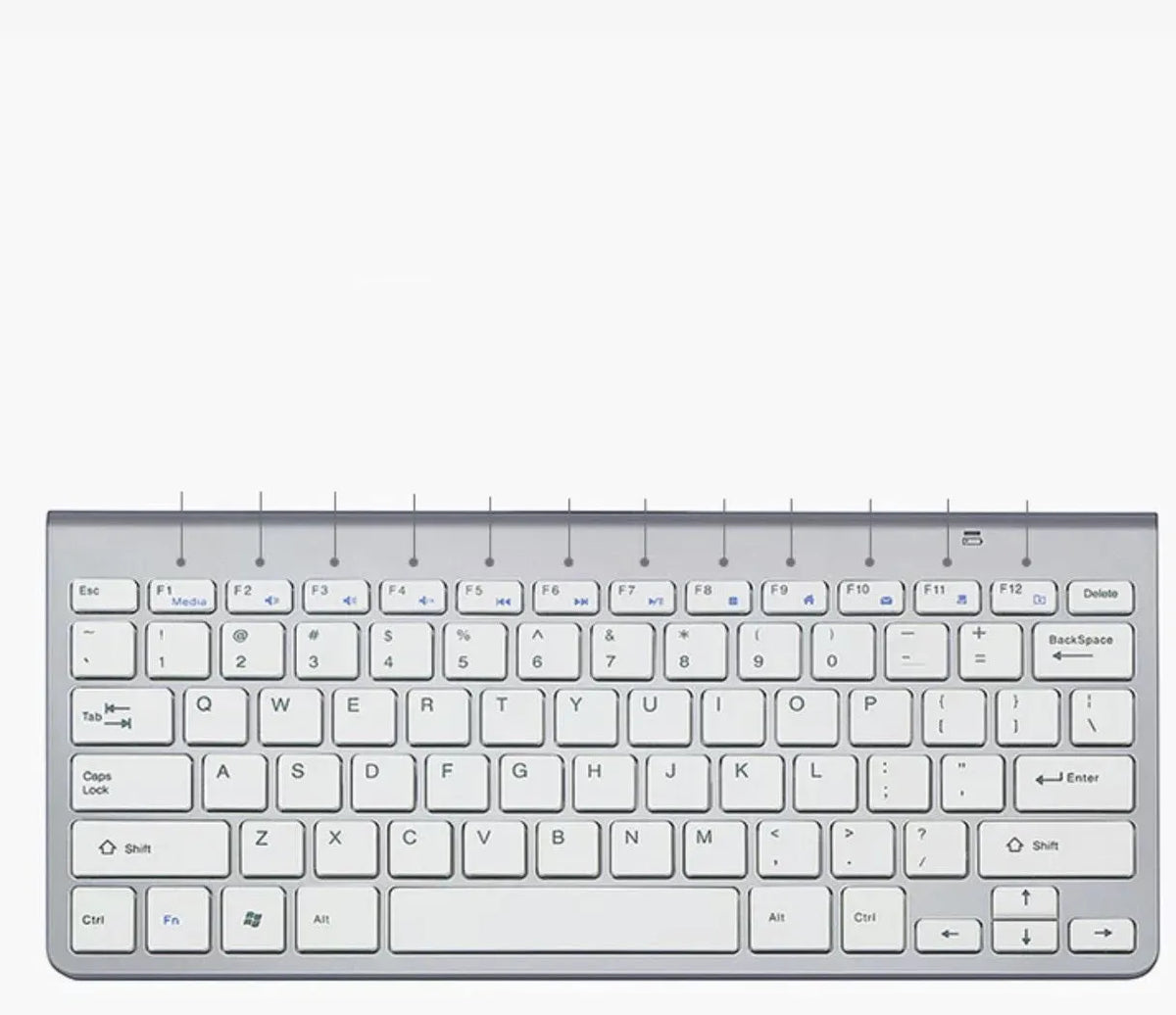 2.4G wireless keyboard and mouse set, compact 283 x 122 x 10 mm, black gold silver options