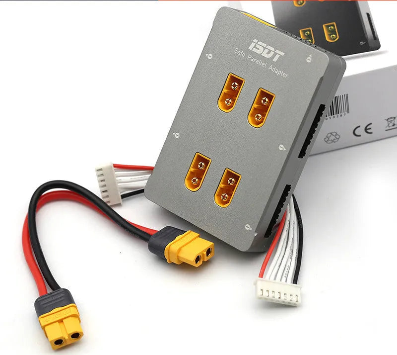 Grey parallel charging board for Astor RC car battery accessories