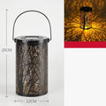 Outdoor waterproof LED landscape light with hexagonal hollow palace lantern style for garden courtyard layout