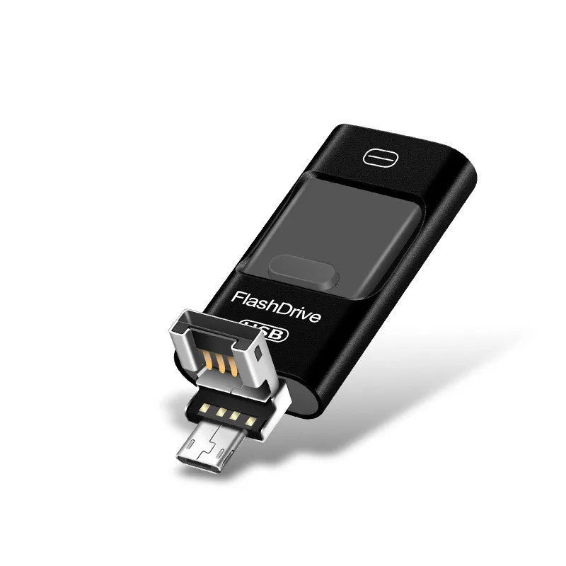 Three-purpose USB 3.0 flash drive with metal shell in high speed silver, 64G and 8GB options