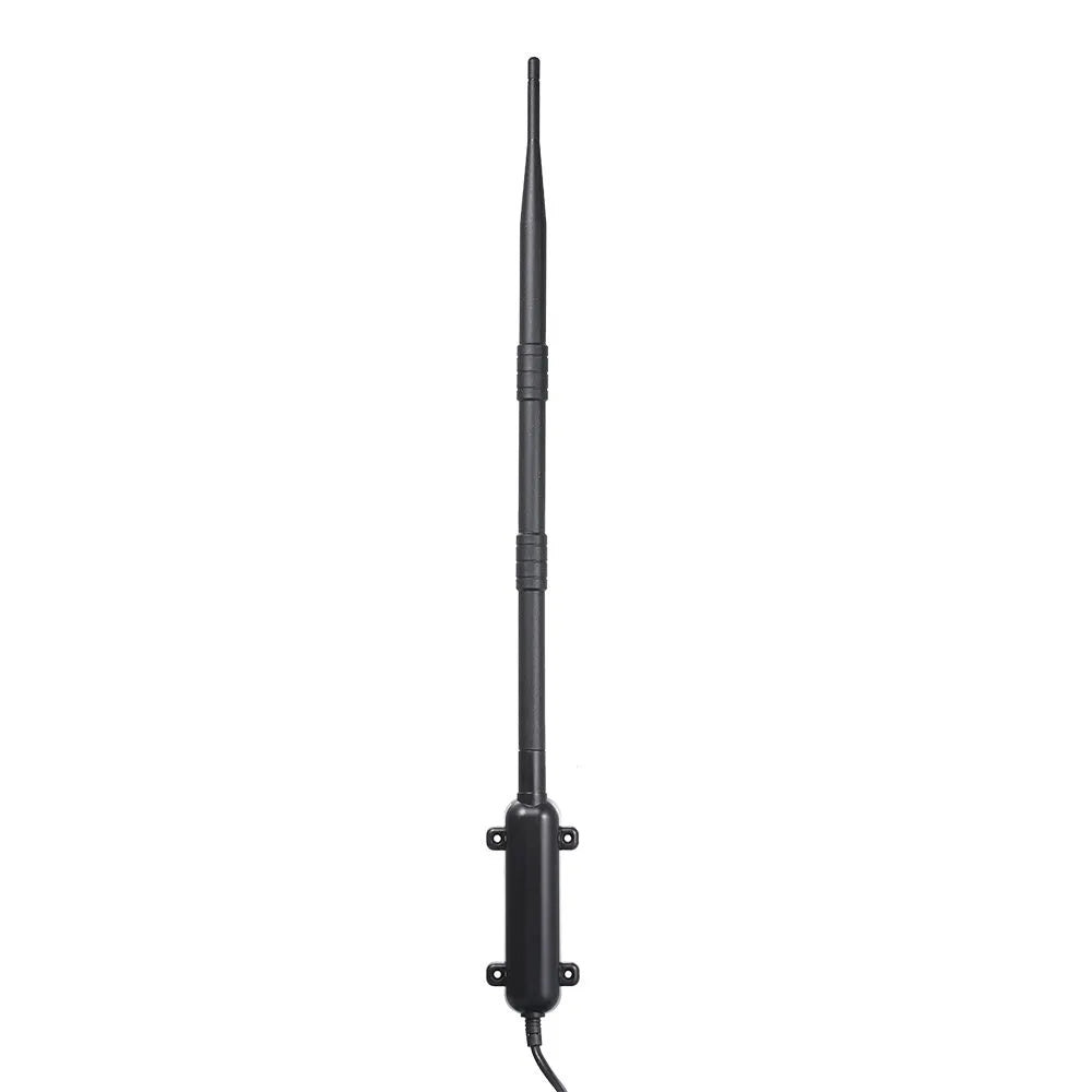 Outdoor WiFi Receiver Long Range 1000m Wireless Network Card USB Adapter Black 802.11b/g/n 2.4GHz ISM Band RT3070 Chip Smart MIMO Antenna for Camping NDS PSP X-link Support Waterproof