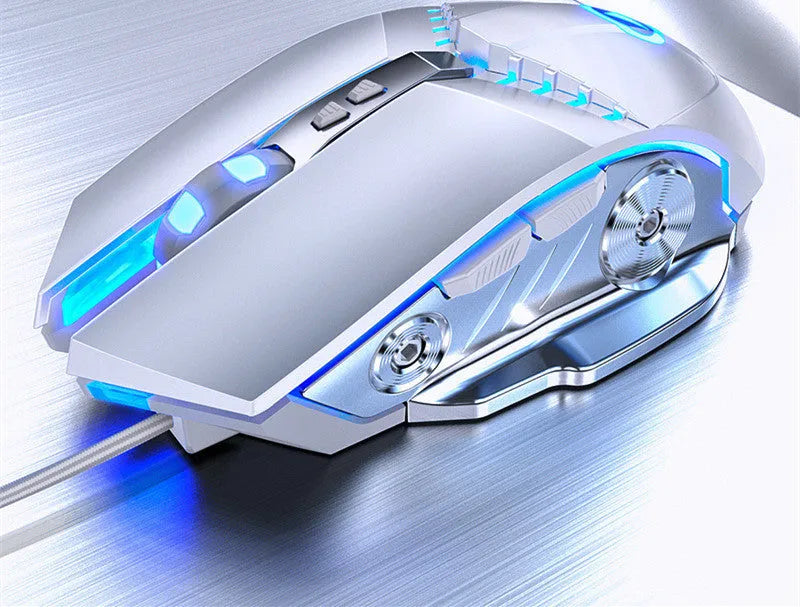 Silver Eagle G3Pro wired gaming mouse, 3200 DPI, 7 keys, USB, ergonomic, 128x75x39mm