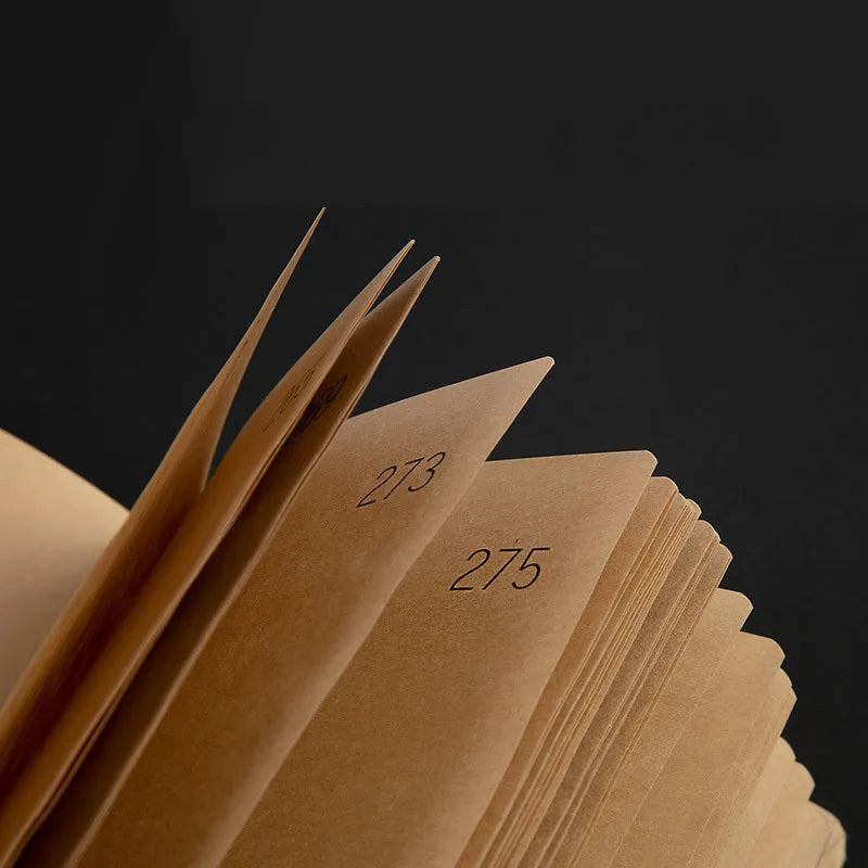 A5 hardcover diary notebook with integrated lock in beige camel or ya black colours