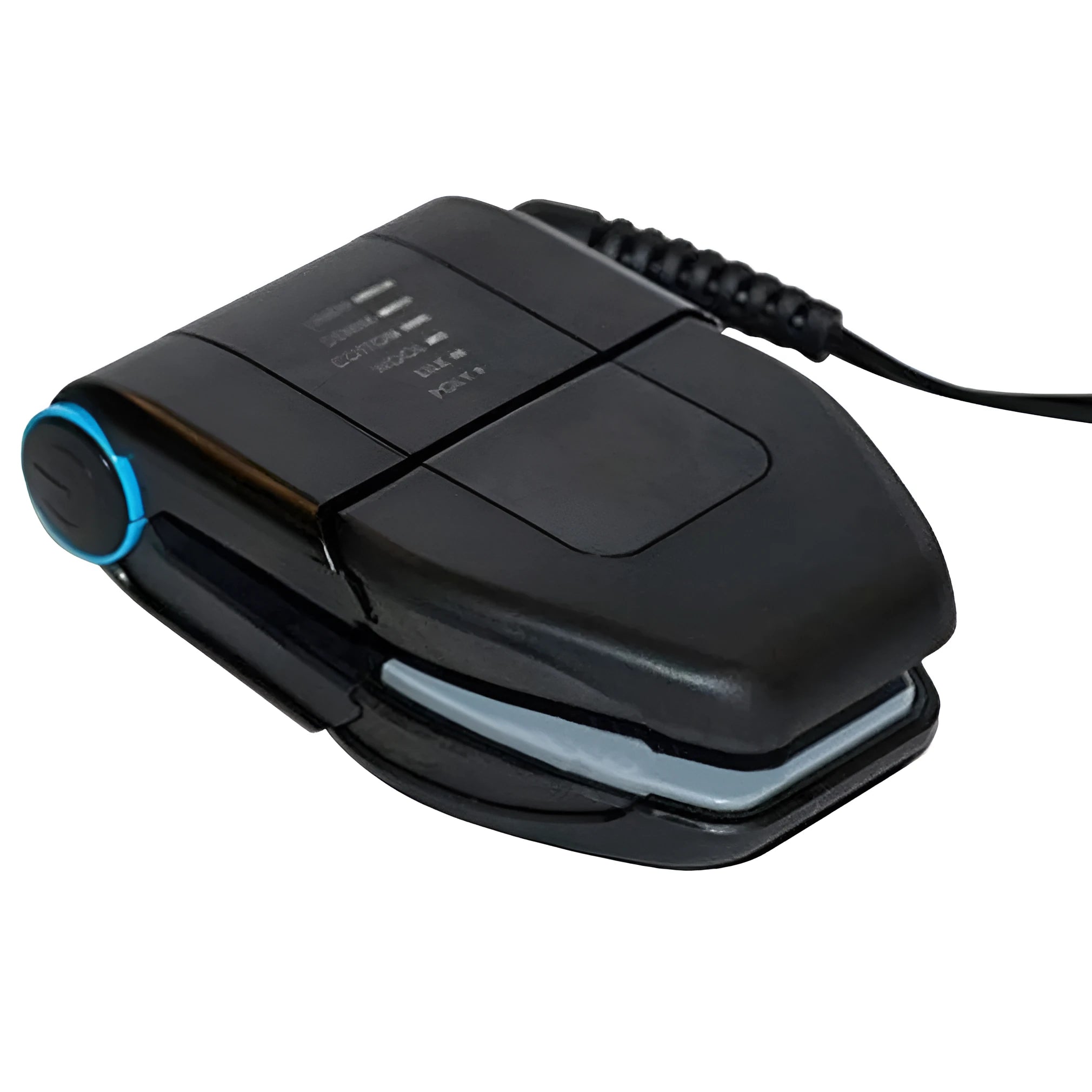 Portable folding mini electric travel iron with temperature control dial