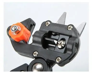 Alloy steel grafting pliers with 2 blades for U-cut V-cut Ω-cut rootstock and scion matching in fruit tree pruning
