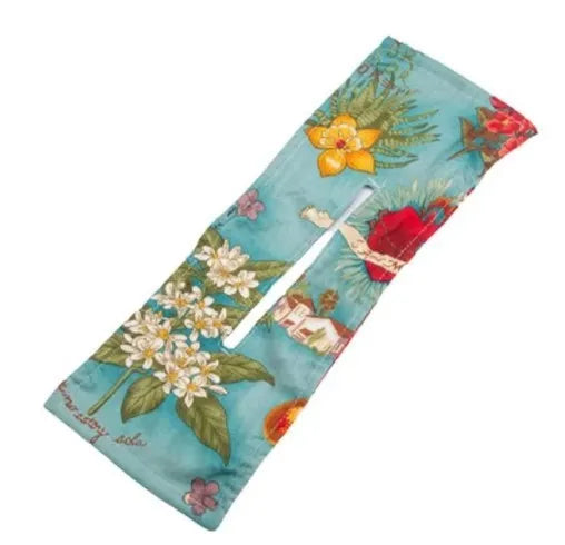 Cotton French retro style headband with a bowknot for women, shown in a set of multiple colours.