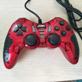 Red ABS plastic USB gamepad controller for Android, PC, XBOX360, STB and PS3 gaming systems