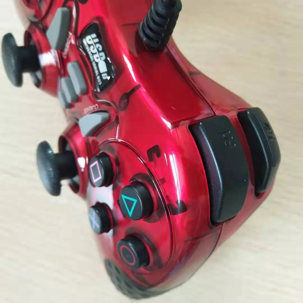 Red ABS plastic USB gamepad controller for Android, PC, XBOX360, STB and PS3 gaming systems