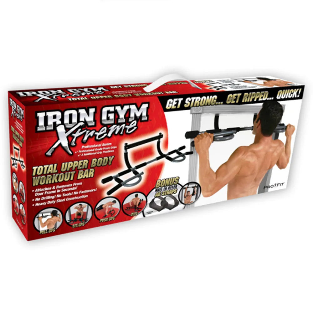 Black steel pipe indoor pull-up bar fitness equipment with tension bar