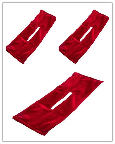 Cotton French retro style headband with a bowknot for women, shown in a set of multiple colours.