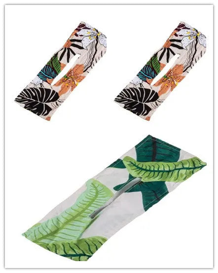 Cotton French retro style headband with a bowknot for women, shown in a set of multiple colours.