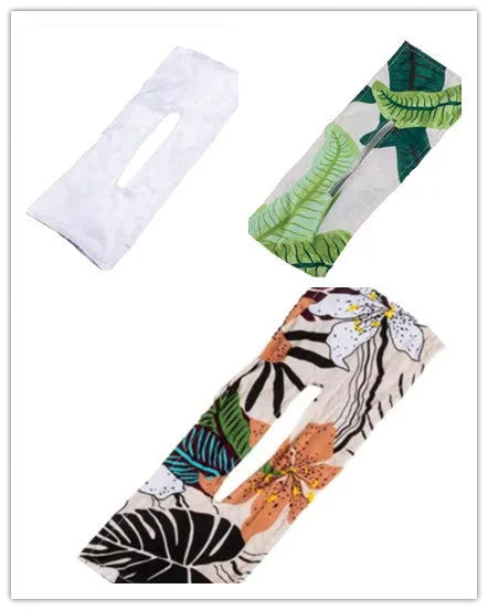 Cotton French retro style headband with a bowknot for women, shown in a set of multiple colours.