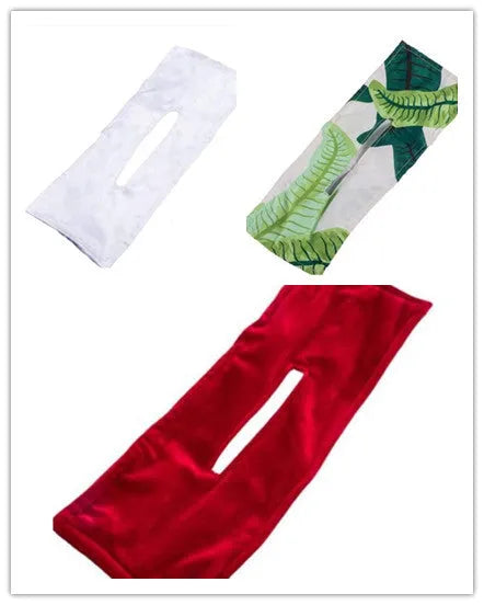 Cotton French retro style headband with a bowknot for women, shown in a set of multiple colours.