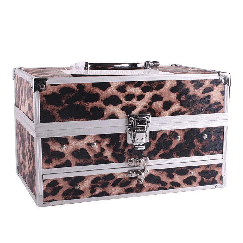 Miss Rose cosmetic bag makeup box with eyeshadow palette, eight colours and above, multicolour, model 7007-006Y/N