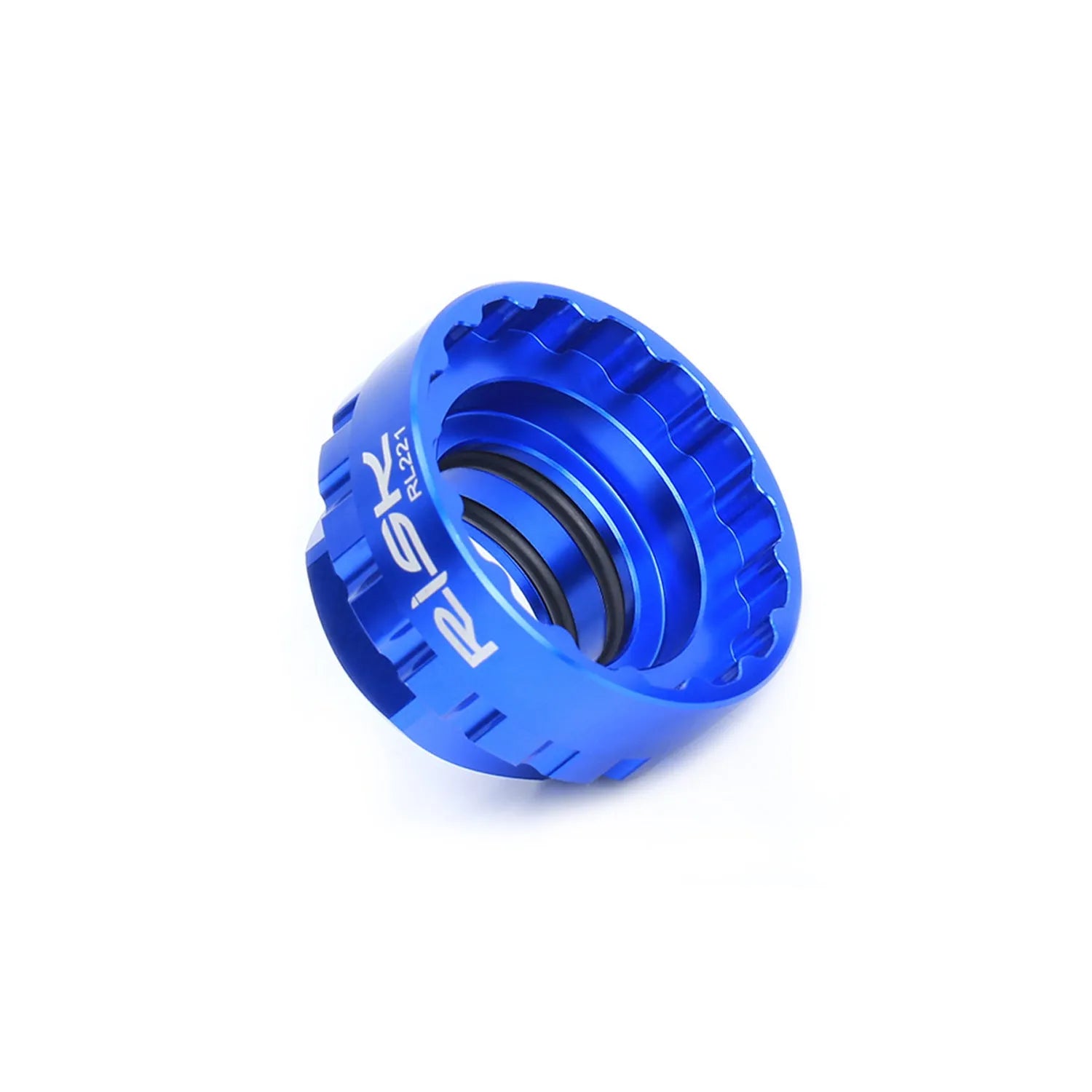 Blue aluminium alloy 12-speed direct mount disc brake removal wrench tool