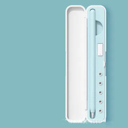 Hard cover Pencil 1st and 2nd Gen storage box for tablet pen accessories, available in purple