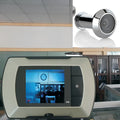 Wireless LCD digital door peephole monitor with indoor screen and outdoor camera unit