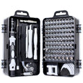 135 in 1 precision screwdriver set with magnetic insulated tool steel bits for mobile phone watch glasses repair