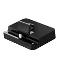 Black base mobile phone to HD dock converter with 5Gbps transmission rate