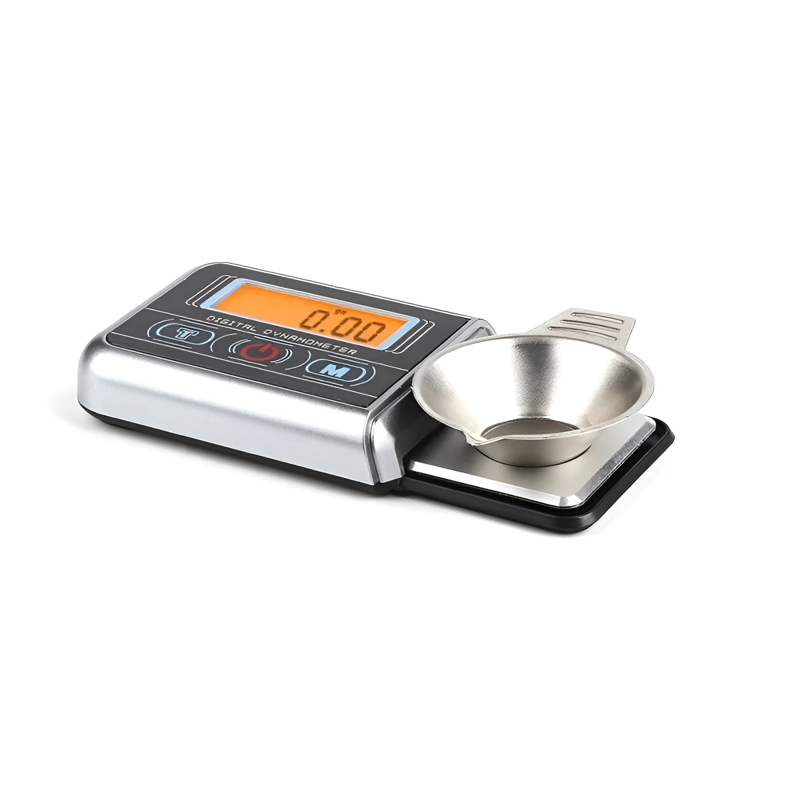 Digital electronic precision balance scale with 100g capacity and 0.005g sensitivity display