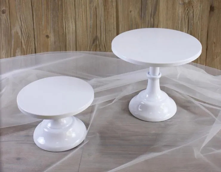 10-inch tiered dessert tray with three 25cm sections in black, white, pink, or gold colour