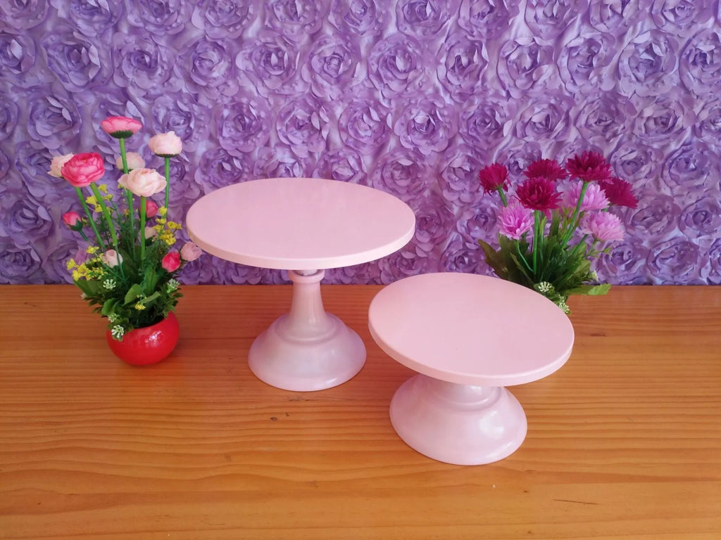 10-inch tiered dessert tray with three 25cm sections in black, white, pink, or gold colour