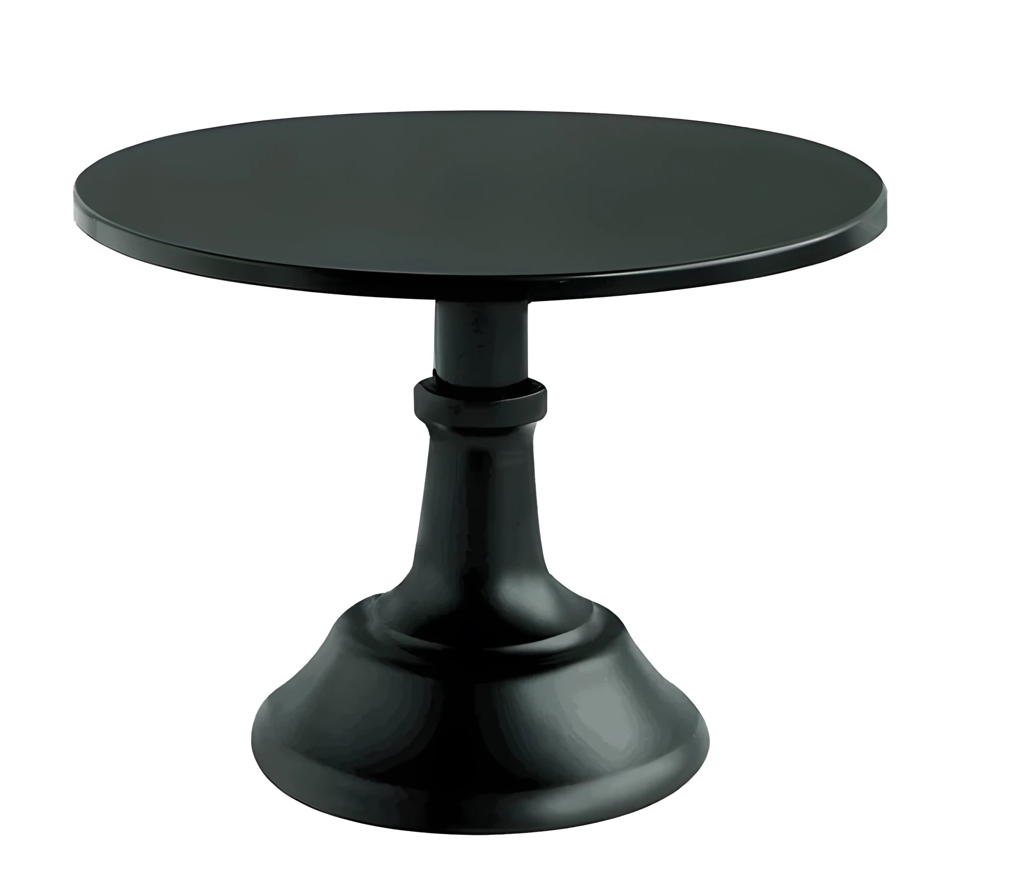 10-inch tiered dessert tray with three 25cm sections in black, white, pink, or gold colour
