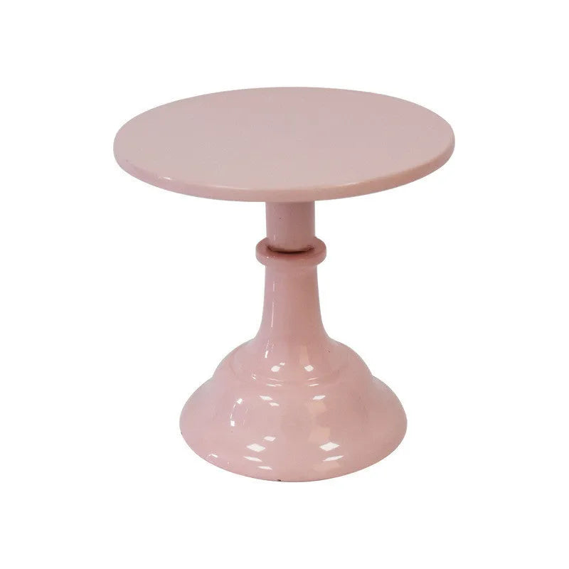 10-inch tiered dessert tray with three 25cm sections in black, white, pink, or gold colour