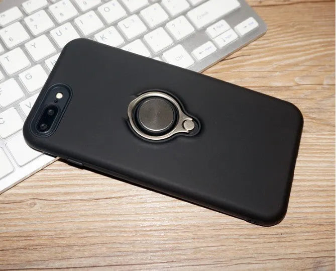 Magnetic phone case for iPhone in multiple colour options showing front and back views