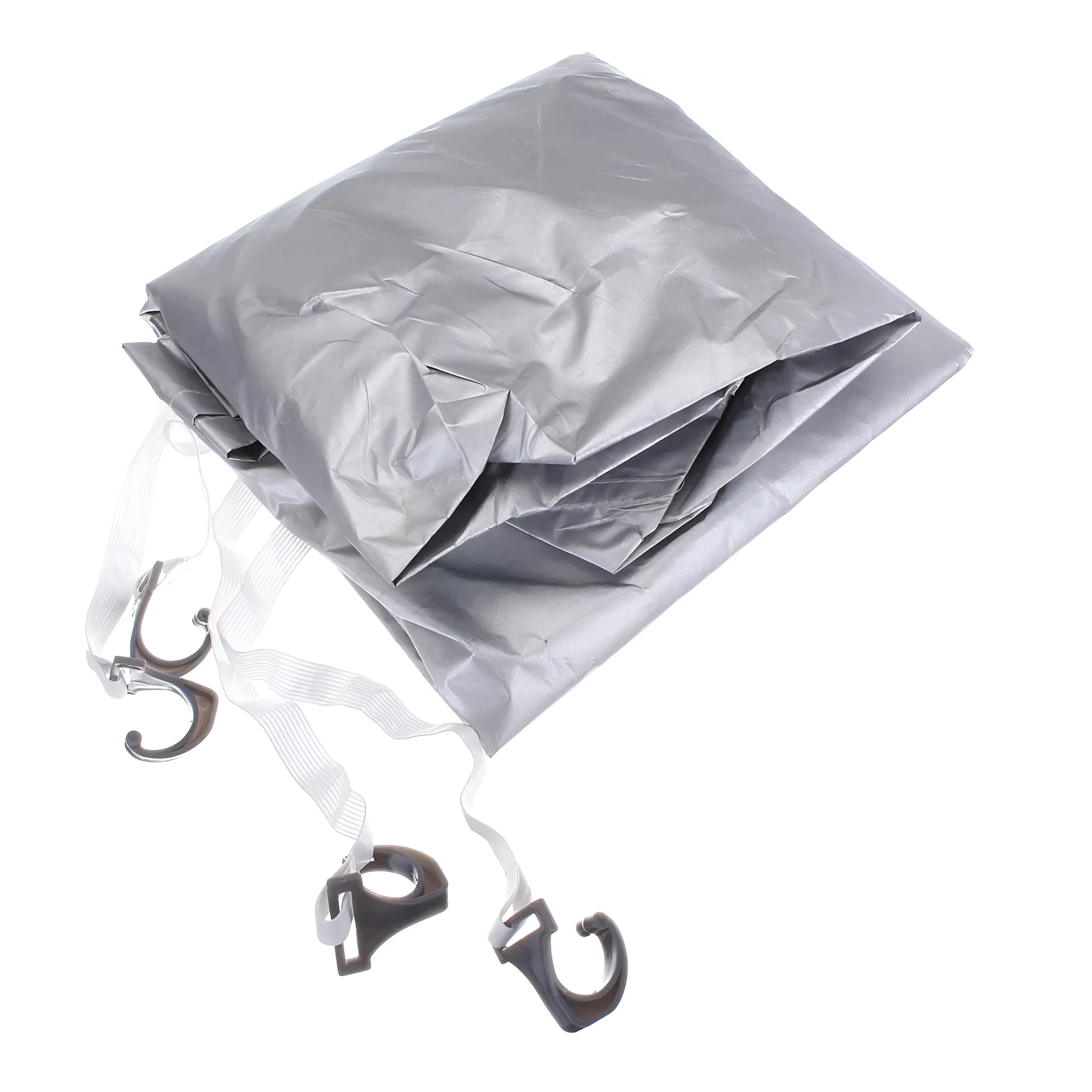 Car windshield frost cover 169x238cm in silver colour, universal fit for winter
