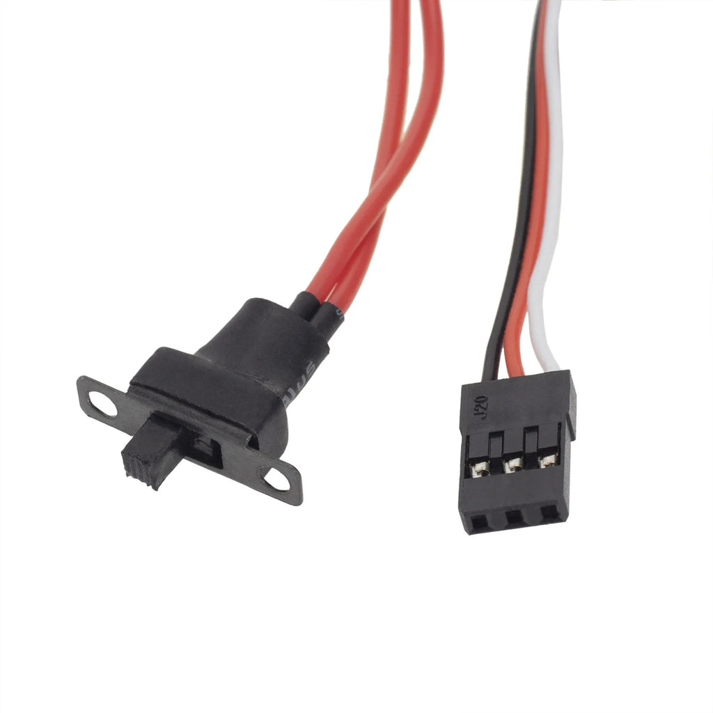 Small boat G500 colour 40A brushed electronic speed controller for RC models.
