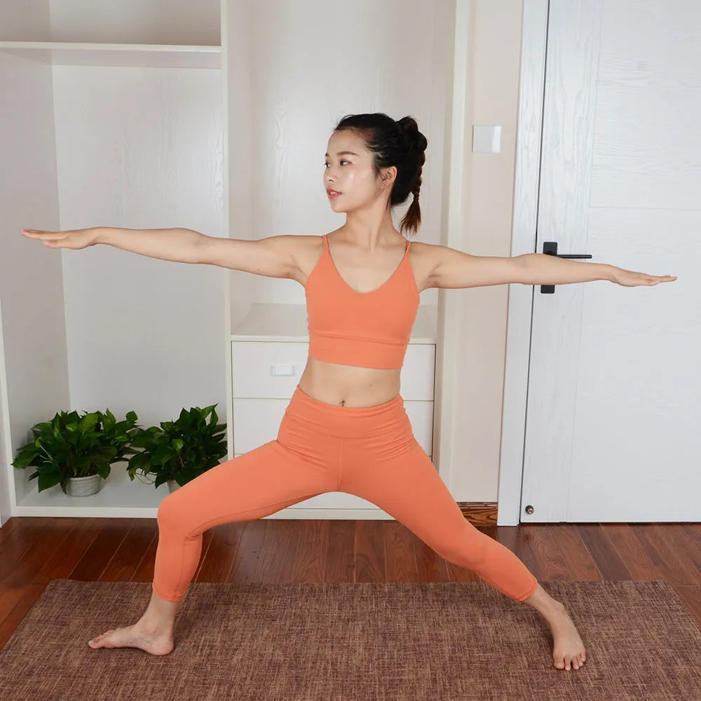 Anti-slip sports yoga mat in black, blue, purple, wine red or yellow, PVC and linen, 183 x 61 x 0.5 cm