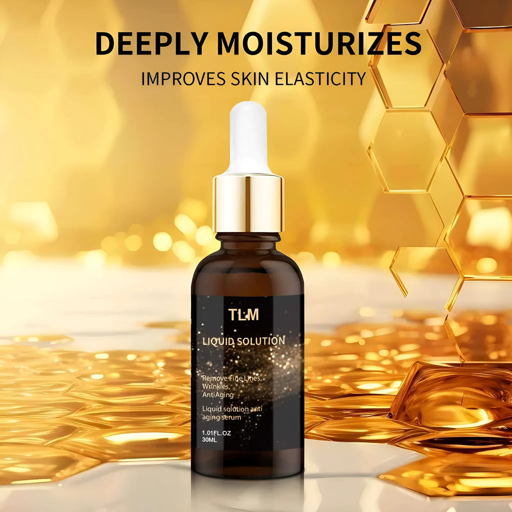 30ml bottle of facial moisturising care solution with hyaluronic acid
