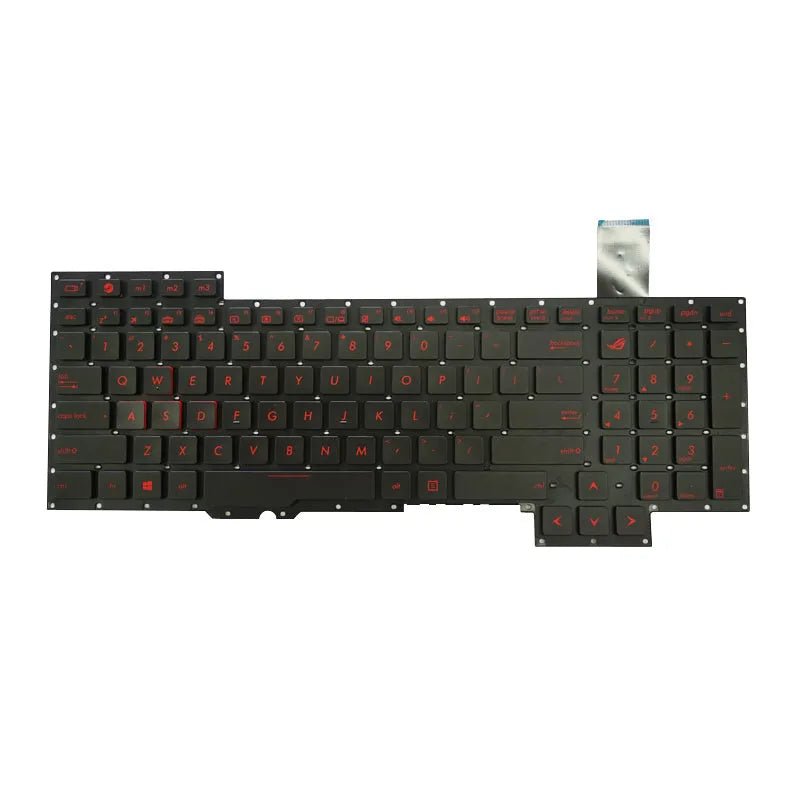 Black wired keyboard with PS/2 connector, multimedia keys, and ergonomic design on a desk
