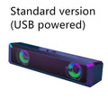 Wired Sound Blaster Bluetooth speaker with USB power and manual impeller control