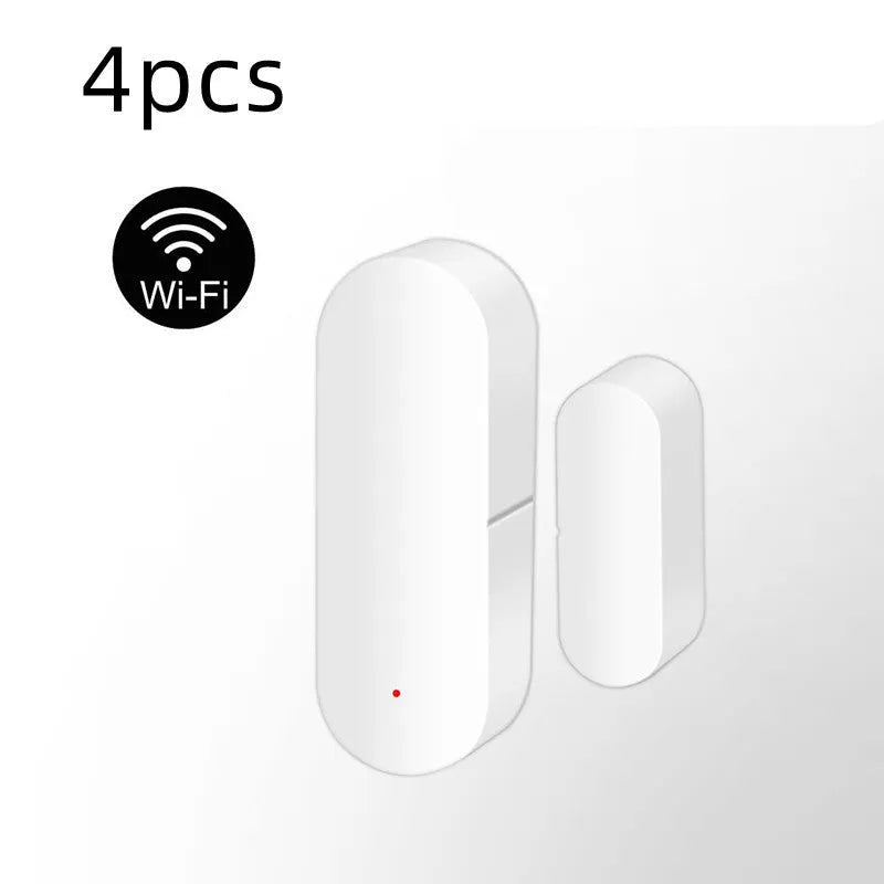 Smart door magnetic WiFi alarm reminder sensor 70x20x16mm with DC3V LR03 input and WiFi 802.11b/g/n