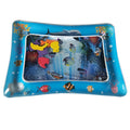 Whale design PVC water cushion baby playing pad 60x50cm for crawling and interest development