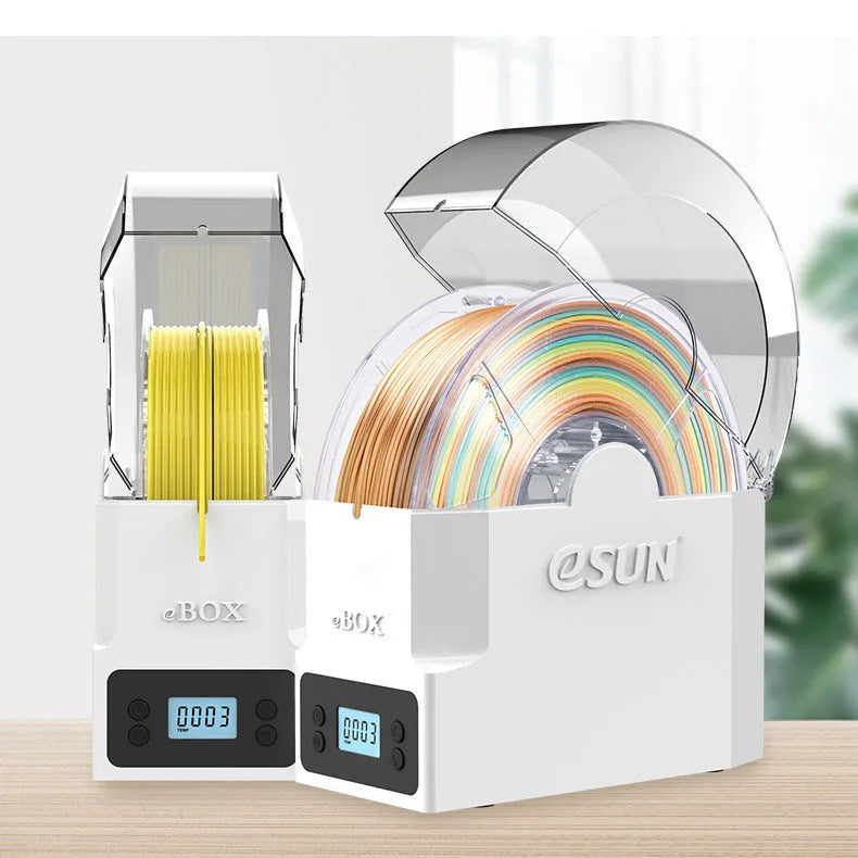 eBOX Lite 3D printing filament drying storage box with wire heating and British plug