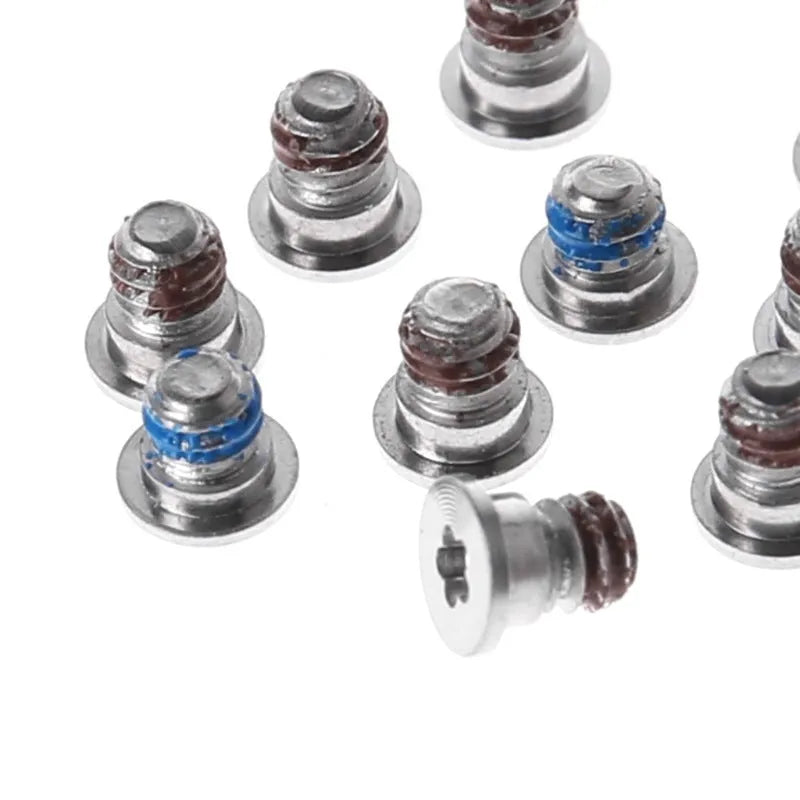 Ten metal replacement screws for MacBook Pro A1502 A1398 A1425 bottom shell.