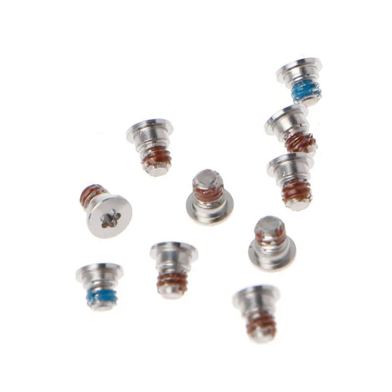 Ten metal replacement screws for MacBook Pro A1502 A1398 A1425 bottom shell.