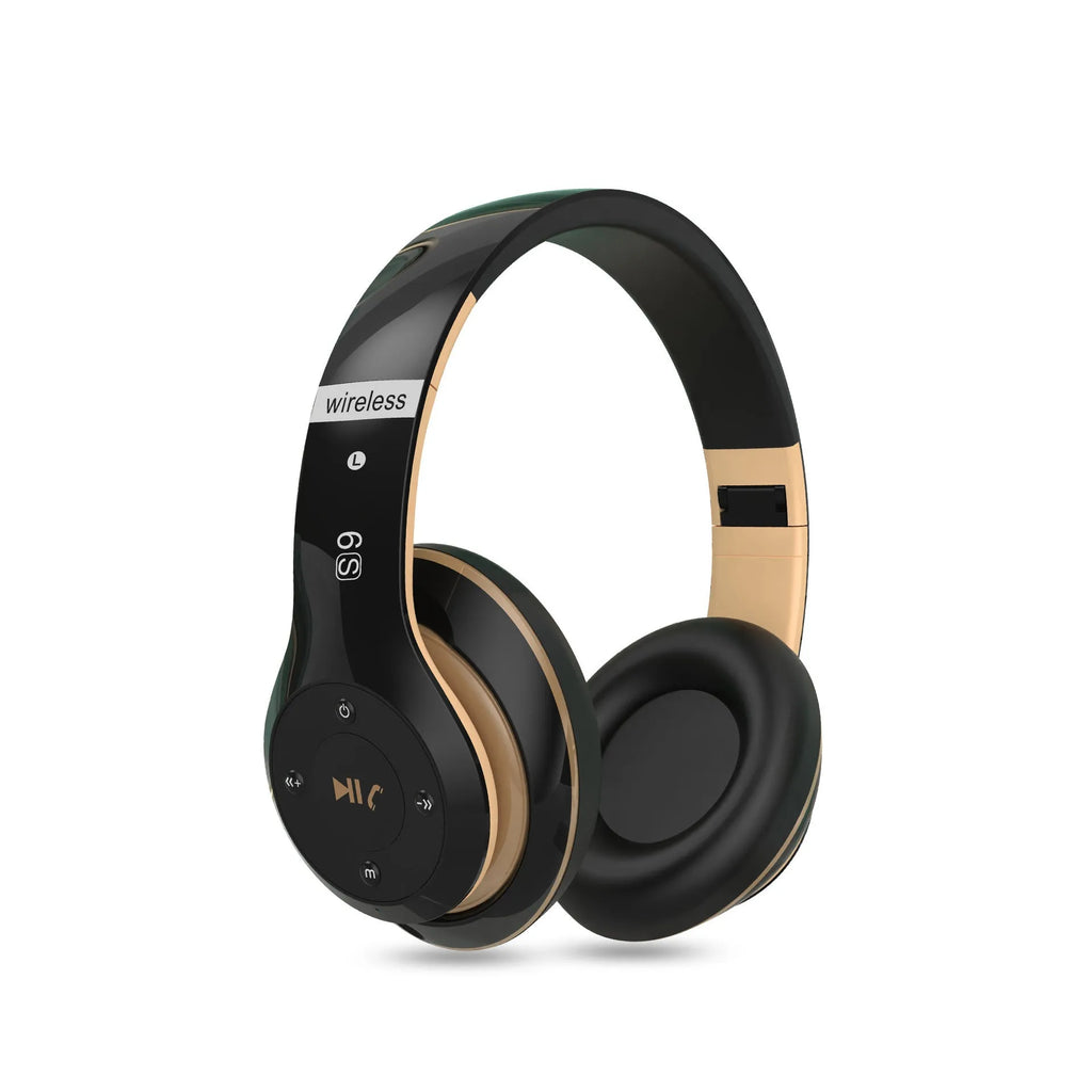 Bluetooth gaming headset in white, pink, red, blue or black with HiFi audio, V5.0+EDR and TF card support up to 32G.